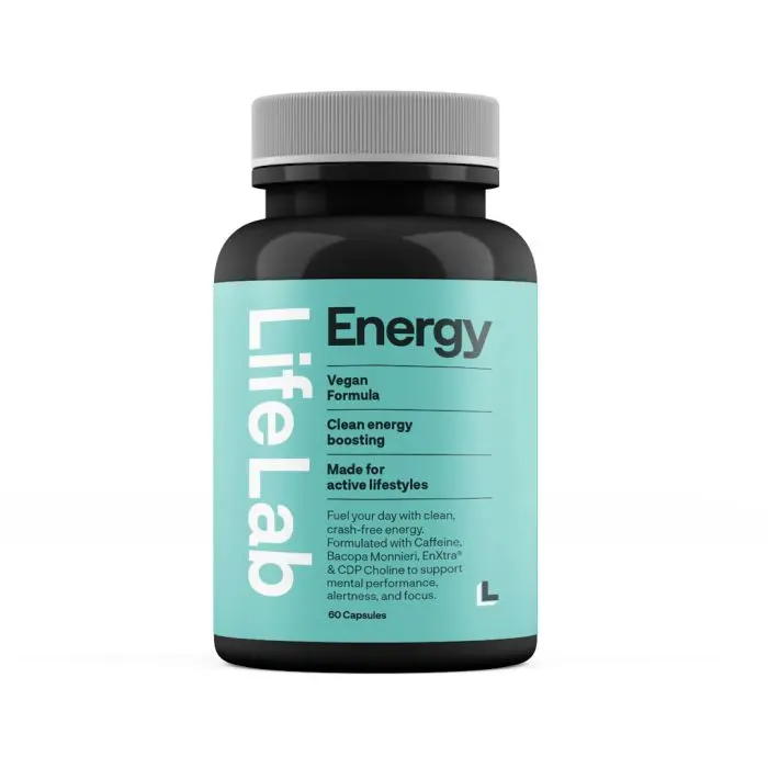 LifeLab Energy Capsules bottle