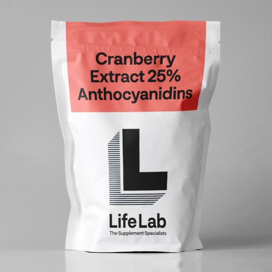 Cranberry Extract 25% Anthocyanindins LifeLab Supplements 