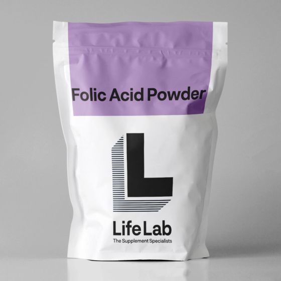 Folic Acid Powder LifeLab Supplements 
