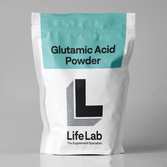 Glutamic Acid Powder LifeLab Supplements 