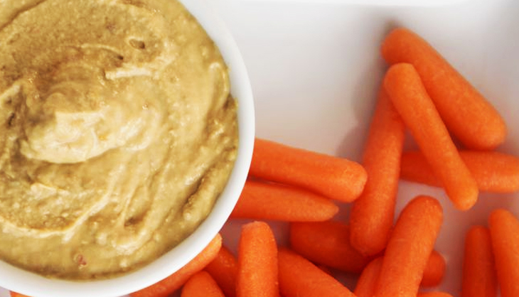 Sustain Your Workout Momentum By Consuming Carrots Dipped in Hummus