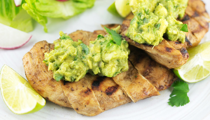 Chicken and Guacamole Meal Pre Workout Foods