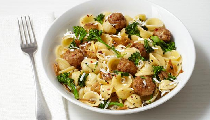 Pump Up Your Performance During Workout <br />With Turkey Meatballs, Pasta & Salad